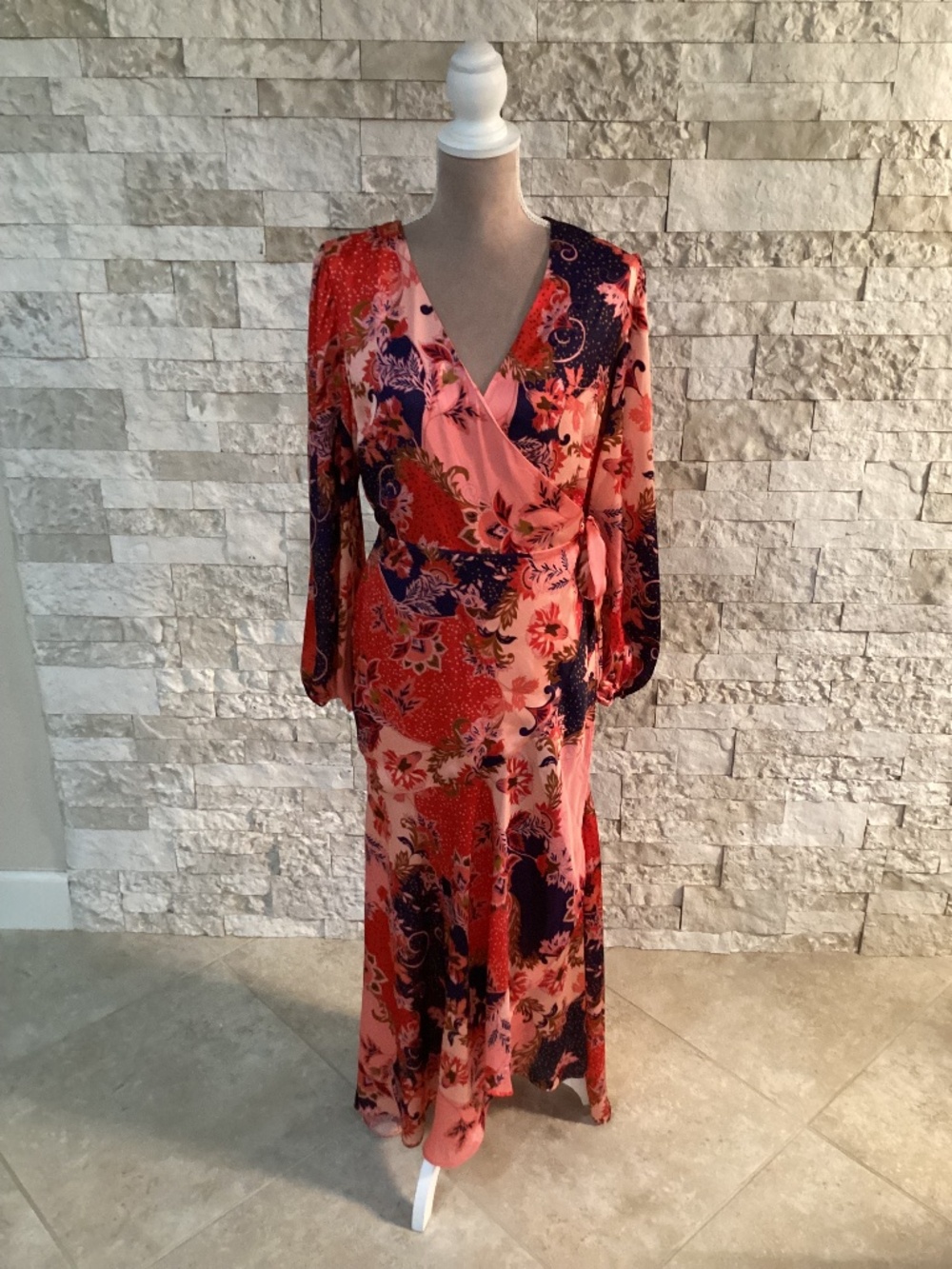 Alexia Admor Tala Wrap Maxi Dress